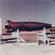 R-5A missile head and space dog on display